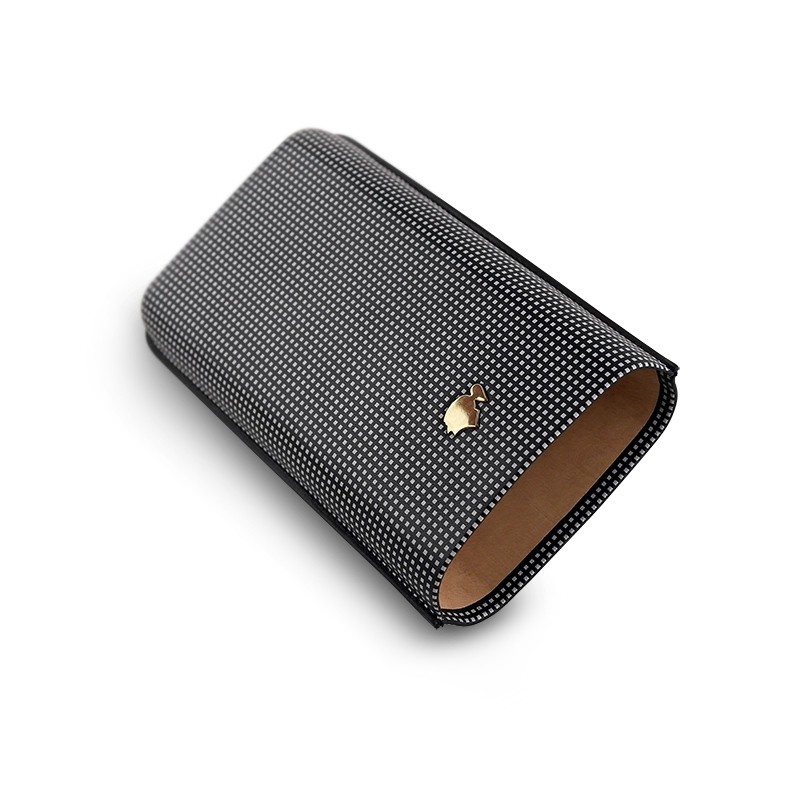 COHIBA bőr szivar tok 3 szivar