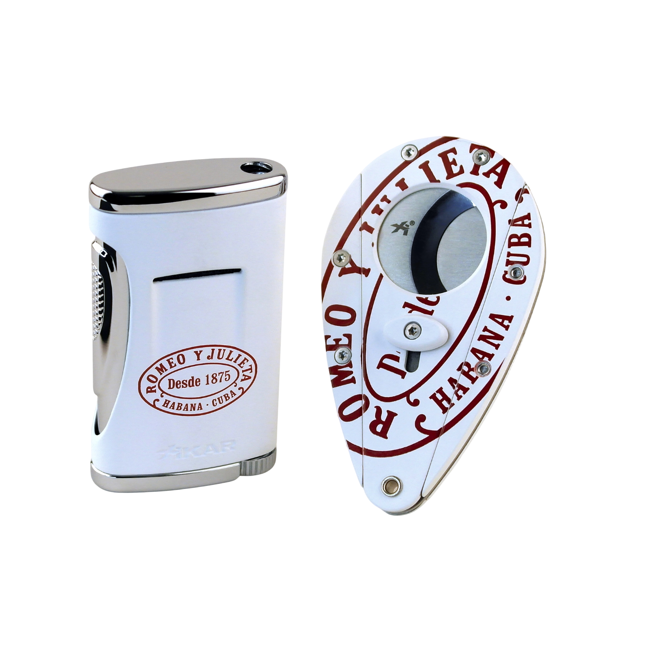 ROMEO Y JULIETA - Szivarvágó és Szivaröngyújtó Szett