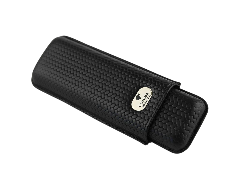 COHIBA szivar tok - Állítható bőr szivar tok 2 szivarhoz