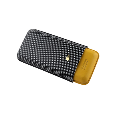 COHIBA bőr szivar tok 3 szivar