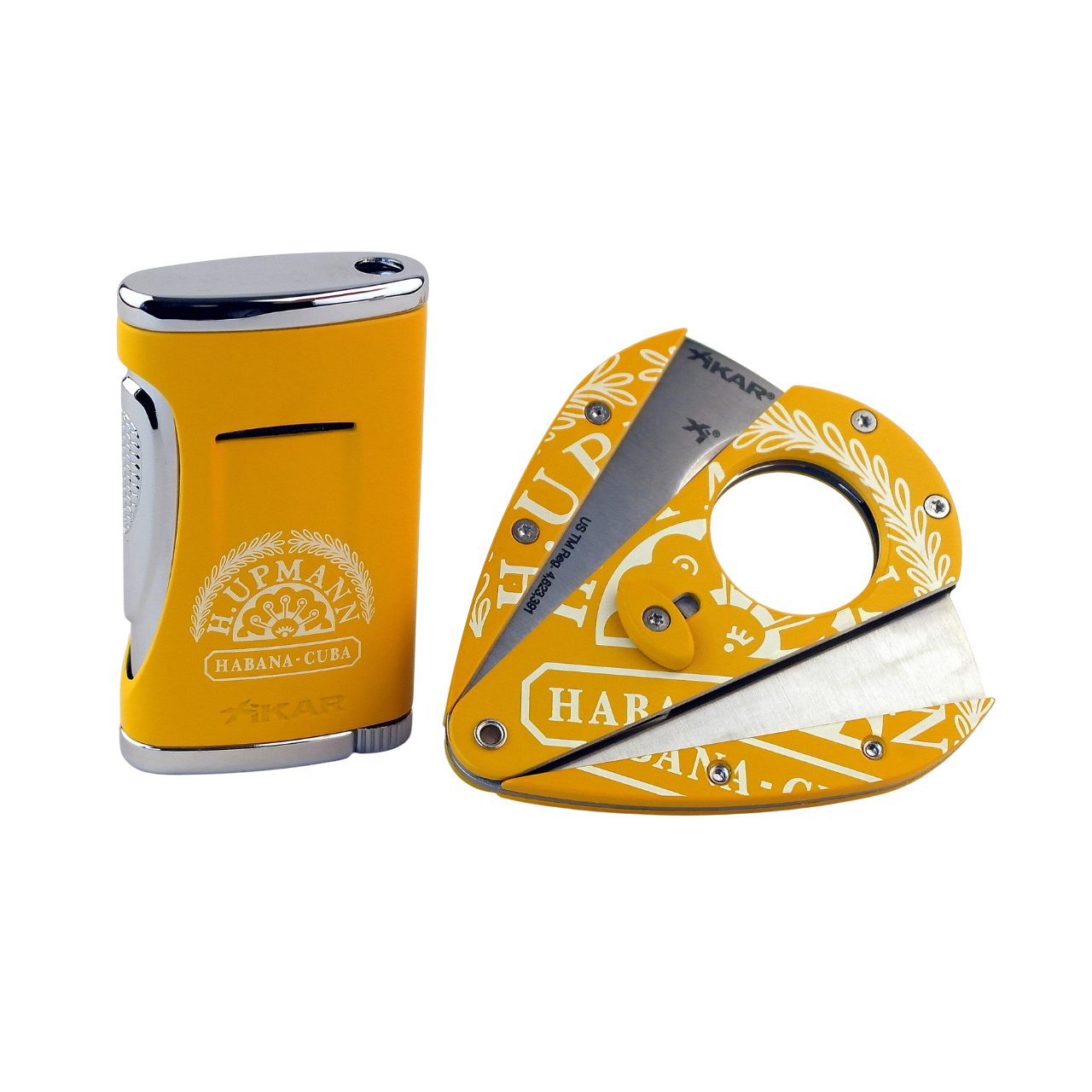 H. UPMANN - Szivarvágó és Szivaröngyújtó Szett