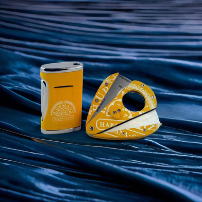 H. UPMANN - Szivarvágó és Szivaröngyújtó Szett